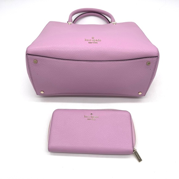 Kate Spade Leila Medium Satchel Crossbody Bag & Continental Wallet - Picture 10 of 10